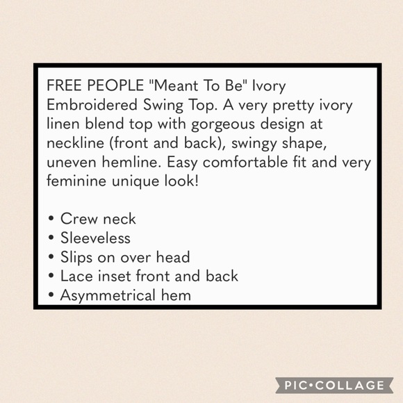 Free People Meant to Be Swing Top - Picture 4 of 4